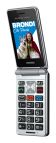 Brondi 10282060 cellulare 7,11 cm (2.8") 119 g Nero, Argento Telefono per anziani