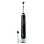 Oral-B PRO Spazzolino Elettrico Ricaricabile 3 3000 Nero, 2 Testine, 1 Spazzolino