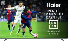 Haier H75M80FUX 190,5 cm (75") 4K Ultra HD Smart TV Wi-Fi Nero 800 cd/m²