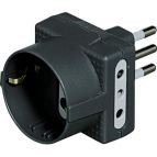 bticino S3610G adattatore per presa di corrente Tipo L (IT) Antracite