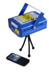 Karma Italiana LASER 80 stroboscopio&luce da discoteca Adatto per uso interno Proiettore laser da discoteca Blu