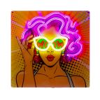 SBS LUNEONGIRL illuminazione decorativa Figura luminosa decorativa 1 lampadina(e)