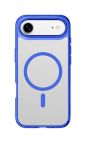 Cellularline Iconic Mag - iPhone Air Custodia trasparente con bordi colorati compatibile con ecosistema Magsafe