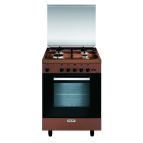 Glem Gas A664GC cucina Elettrico/Gas Marrone