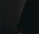 Hisense HI6401BSCE piano cottura Nero Da incasso Piano cottura a induzione 4 Fornello(i)