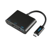 Trust 21260 adattatore grafico USB Nero