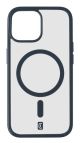 Cellularline Pop Mag - iPhone 15 Custodia trasparente con bordi colorati compatibile con ecosistema Magsafe