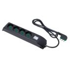 FANTON 410141 prolunghe e multiple 1,5 m 4 presa(e) AC Interno Nero