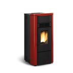 La Nordica Giusy Plus Libera installazione GPL, Pellet Nero, Borgogna