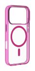 Cellularline Iconic Mag - iPhone 17 Pro Max Custodia trasparente con bordi colorati compatibile con ecosistema Magsafe