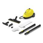 Kärcher SC 2 EasyFix Pulitore a vapore cilindrico 1 L 1500 W Nero, Giallo