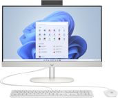 HP 24 -cr0050nl PC AMD Ryzen™ 5 7520U 60,5 cm (23.8") 1920 x 1080 Pixel PC All-in-one 8 GB LPDDR5-SDRAM 512 GB SSD Windows 11 Home Wi-Fi 6 (802.11ax) Bianco