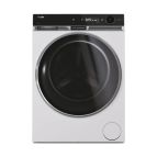 Haier HWD120-BD16397EUS lavasciuga pompa di calore Libera installazione Caricamento frontale Bianco A