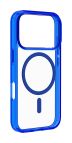 Cellularline Iconic Mag - iPhone 17 Pro Custodia trasparente con bordi colorati compatibile con ecosistema Magsafe