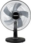 Termozeta Ventilatore da tavolo 40cm 5 pale nero/cromo/grigio