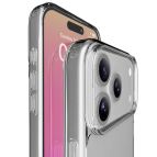 Cellularline Clear Strong - iPhone 17 Pro Max Custodia rigida con bordi in gomma