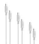 Cellularline Multipack Cables - USB-C to USB-C 3 cavi, 3 lunghezze - USB-C to USB-C