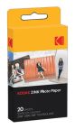 Kodak ZINK Photo Paper pellicola per istantanee 20 pz 50 x 76 mm