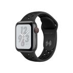 Apple Watch Nike+ Series 4 OLED 40 mm Digitale 324 x 394 Pixel Touch screen 4G Grigio Wi-Fi GPS (satellitare)