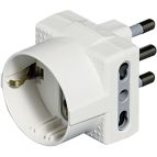 bticino S3611D adattatore per presa di corrente Tipo L (IT) Bianco