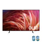 Samsung TV OLED 4K 65” QE65S85DAEXZT Smart TV Wi-Fi Graphite Black 2024, Processore NQ4 AI GEN2, Self-illuminating pixels, Contour Design, Dolby Atmos