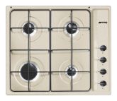 Smeg S64SAV2 piano cottura Avena Da incasso 60 cm Gas 4 Fornello(i)