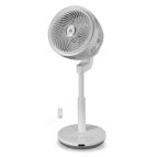 Macom Ventilatore Tornado Tower Ventilatore piantana con doppia oscillazione verticale/orizzontale. Telecomando incluso