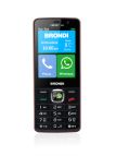 Brondi Energy 4G 7,62 cm (3") 113 g Nero, Rosso Telefono di livello base