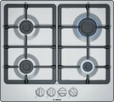 Bosch Serie 4 PGP6B5B90 Piano cottura a gas 60 cm Acciaio inox
