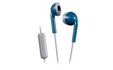 JVC HA-F19M-AH Auricolare Cablato In-ear Musica e Chiamate Blu, Grigio