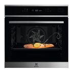 Electrolux EOB7S01X 70 L A+ Nero, Acciaio inox