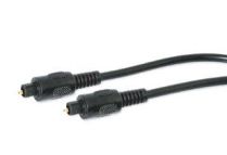 nuovaVideosuono OPTB4 cavo InfiniBand e in fibra ottica 2 m Toslink Nero