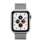 Apple Watch Series 5 OLED 40 mm Digitale 324 x 394 Pixel Touch screen 4G Acciaio inox Wi-Fi GPS (satellitare)