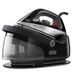 Black & Decker BXSS2200E Ferro da stiro a secco e a vapore 2200 W Nero