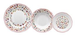Andrea Fontebasso AJ070182401 piatto da portata Porcellana Multicolore Rotondo Set da portata