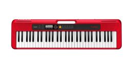 Casio CT-S200 tastiera MIDI 61 chiavi USB Rosso, Bianco