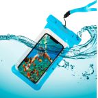 Celly SPLASHBAG20LB custodia per cellulare 16,5 cm (6.5") Cover Blu