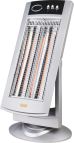 Vinco 70181 stufetta elettrica Interno Nero, Argento 900 W