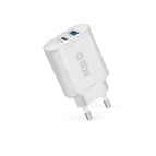 SBS Caricabatterie caricatore 20 Watt - Ricarica ultra rapida e due porte USB