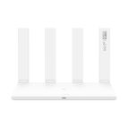 Huawei WiFi AX3 (Quad-core) router wireless Gigabit Ethernet Dual-band (2.4 GHz/5 GHz) Bianco