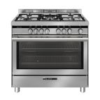 Glem Gas ST965MI cucina Elettrico Cromo, Acciaio inox