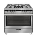 Glem Gas ST965VI cucina Elettrico/Gas Acciaio inox
