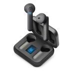 SBS Twin Hop - Auricolari True Wireless Stereo con custodia e display LCD