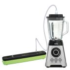 Laica XPro Blender VB3300 + VT3104 piccolo set di elettrodomestici per cucina Vetro, Acciaio inox, Acciaio Nero, Verde, Acciaio inox