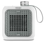 De’Longhi HFX10B03.GR stufetta elettrica Interno Grigio, Bianco 350 W Riscaldatore ambiente elettrico con ventilatore