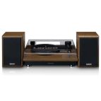 Lenco LS-100WD piatto audio Giradischi con trasmissione a cinghia Nero, Quercia Automatico