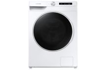 Samsung WD12T504DWW/S3 lavasciuga a caricamento frontale AI Control 12/8 kg Classe A/F 1400 giri/min, Porta nero/bianca + Panel bianco