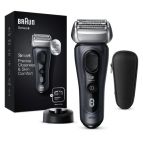 Braun Series 8 8413s Rasoio Elettrico Barba, Testina Con Rifinitore Di Precisione 3+1, Tecnologia Sonica E Adattamento Della Testina Di 40°, Wet&Dry
