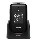 Brondi Amico Supervoice 7,11 cm (2.8") Nero Telefono per anziani
