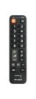 Meliconi Speedy 2.1 BIG telecomando IR Wireless Sintonizzatore TV, Set-top box TV Pulsanti
